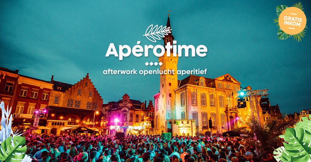 18 05 17 Openlucht aperitief Apérotime Vrijdag 18 mei 2018