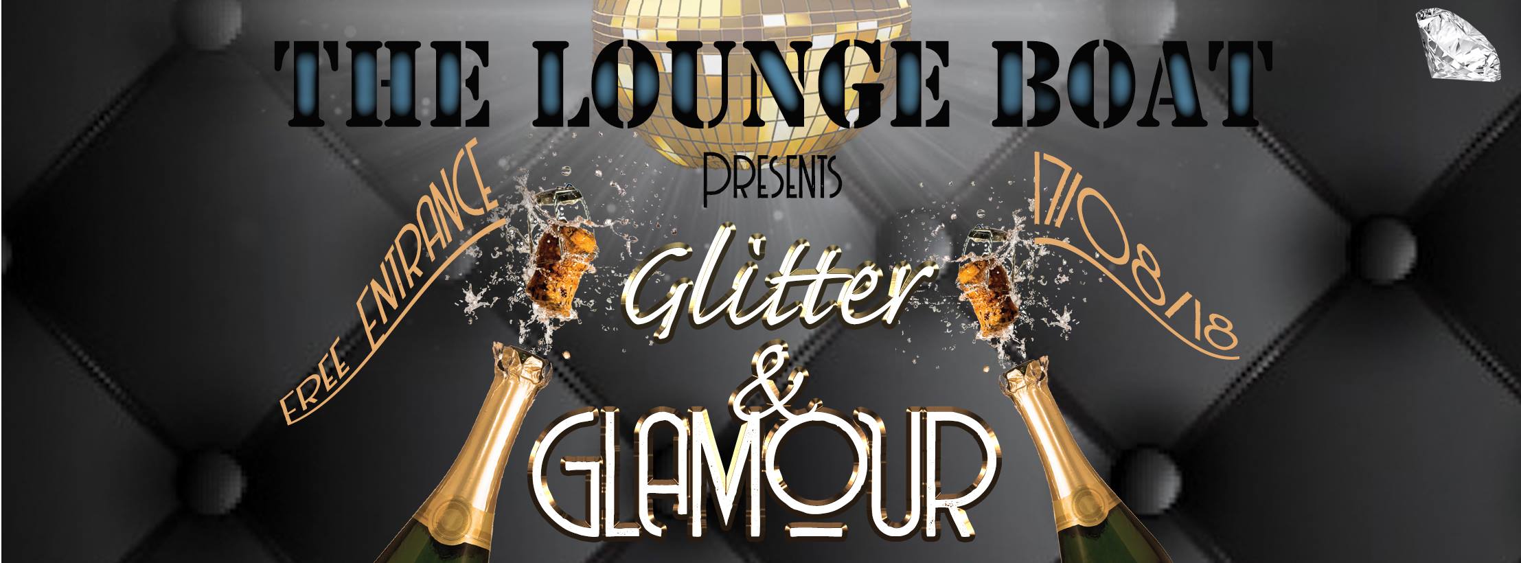 18 08 16 Glitter GlamourThe Lounge Boat Vrijdag 17 augustus 2018