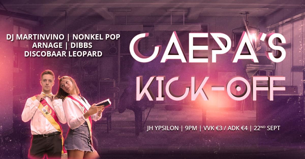 18 09 20 Caepas Kick OffJH Ypsilon Zaterdag 22 september 2018