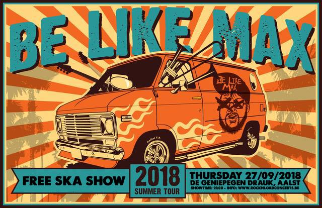 18 09 27 Free Ska Show Be Like MaxDe Geniepegen Drauk Donderdag 27 september 2018