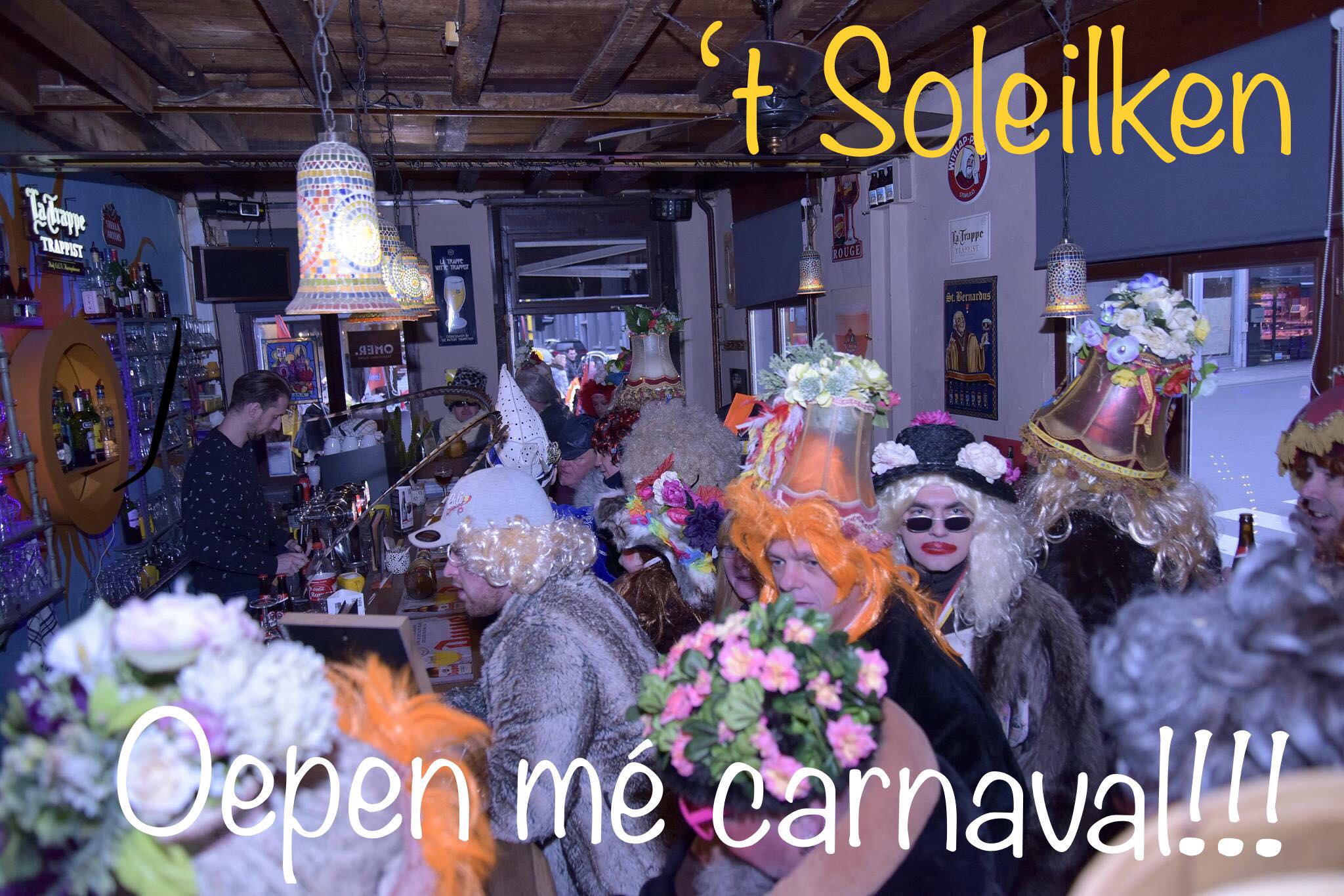 Carnaval 2018 Café t Soleilken Ideaal om de zondagstoet te zien